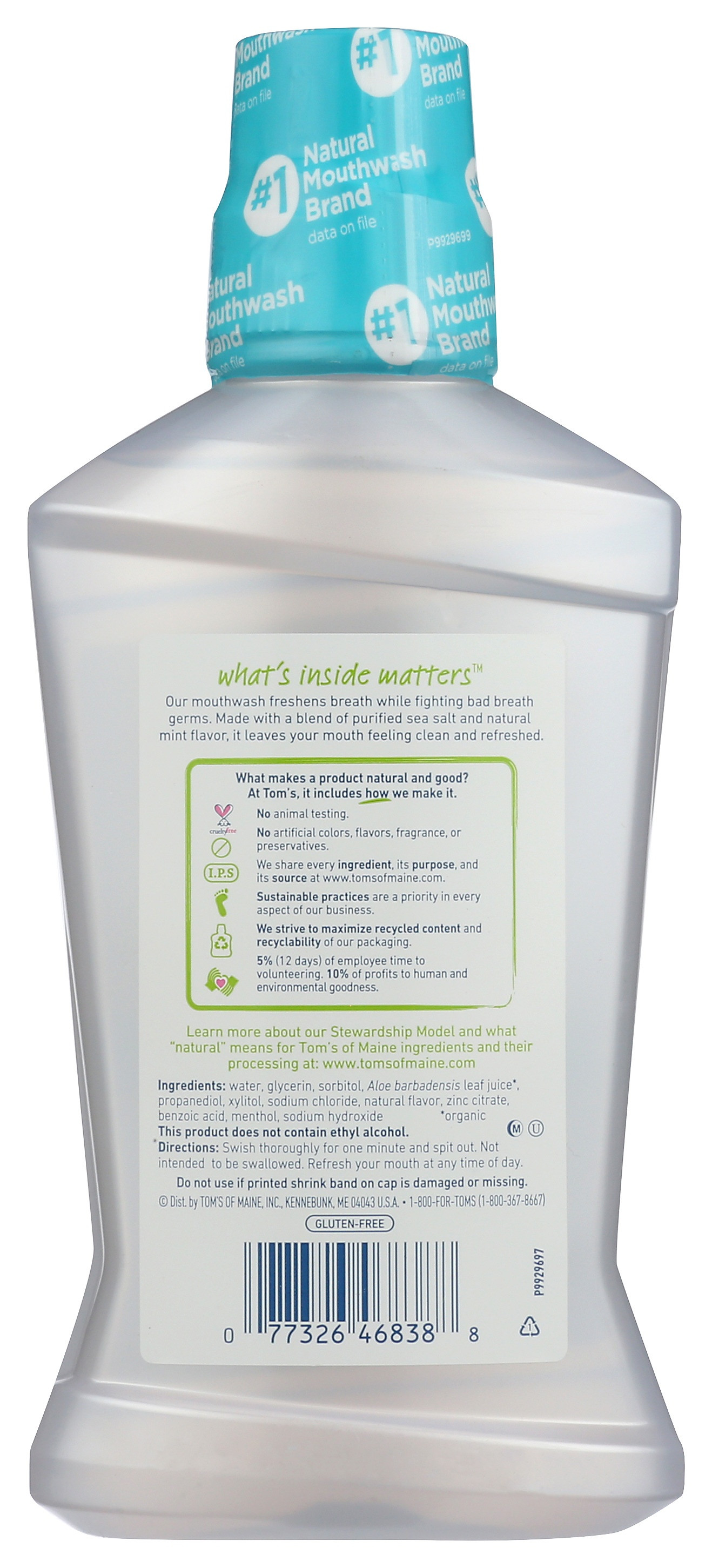 Tom's of Maine Sea Salt Mouthwash