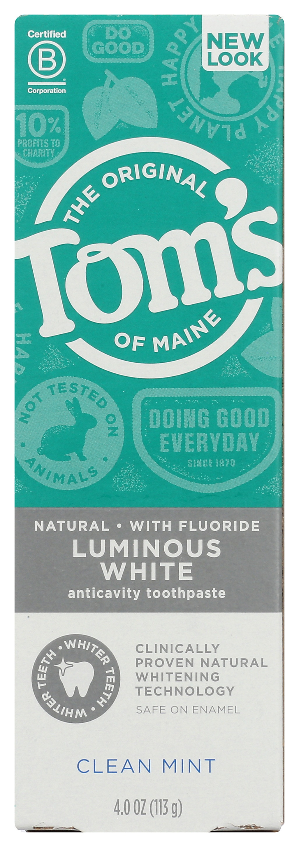 Tom's of Maine Luminous White Toothpaste
