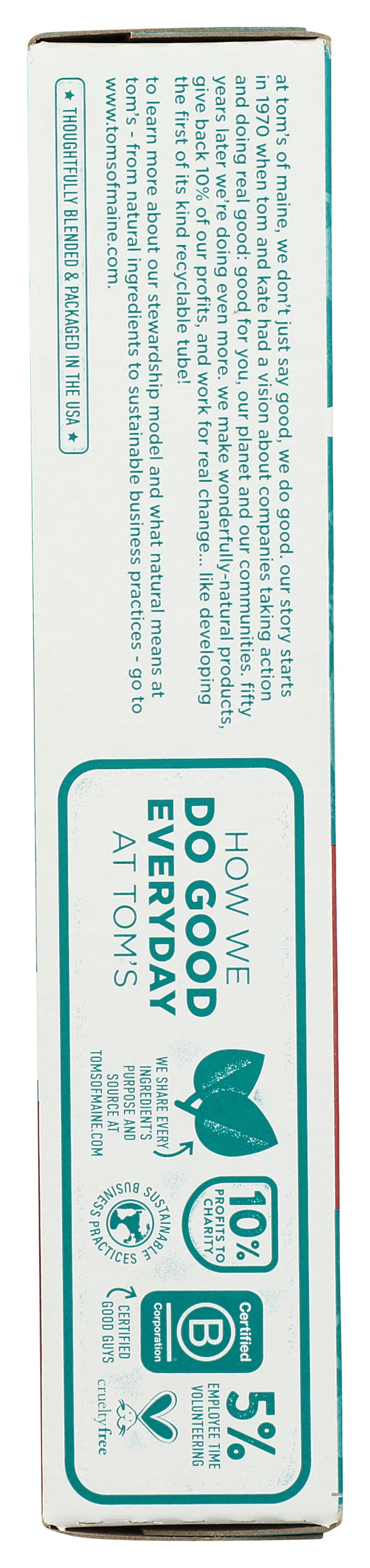 Tom's of Maine Propolis And Myrrh Toothpaste