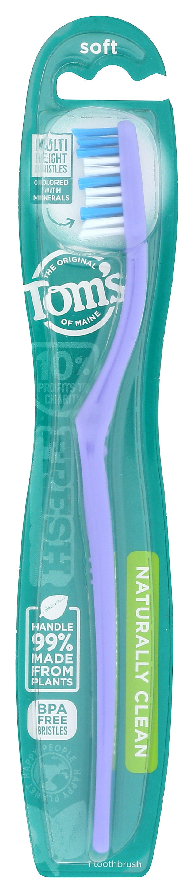 Tom's of Maine Naturally Clean Toothbrush