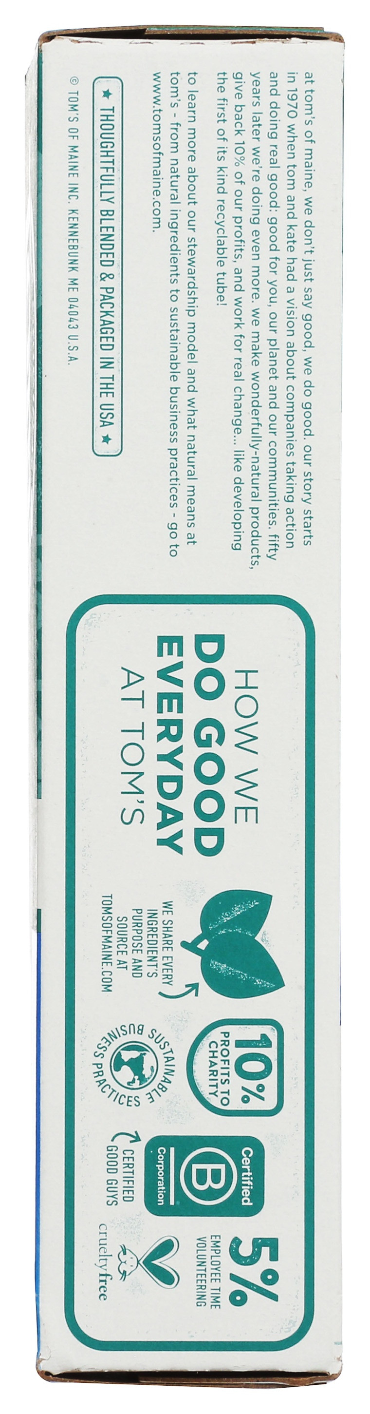 Tom's of Maine Rapid Relief Sensitive Toothpaste