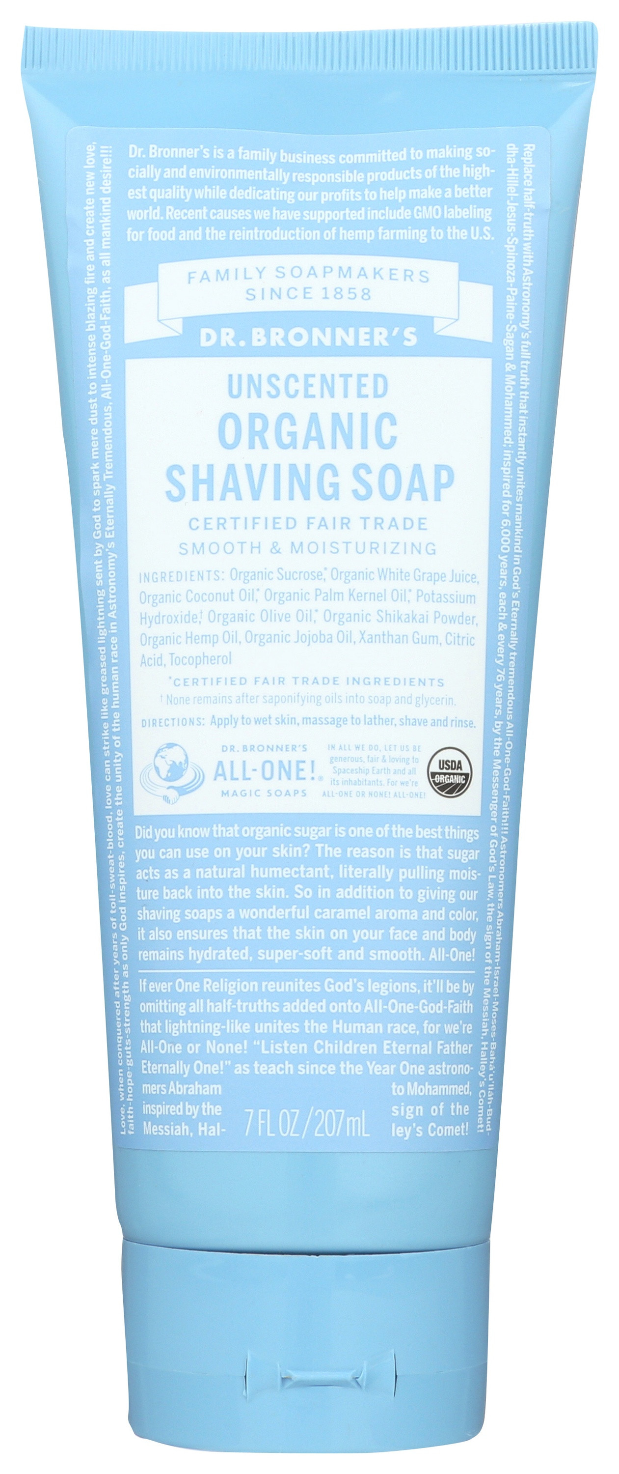 Dr. Bronner's Organic Shaving Soap