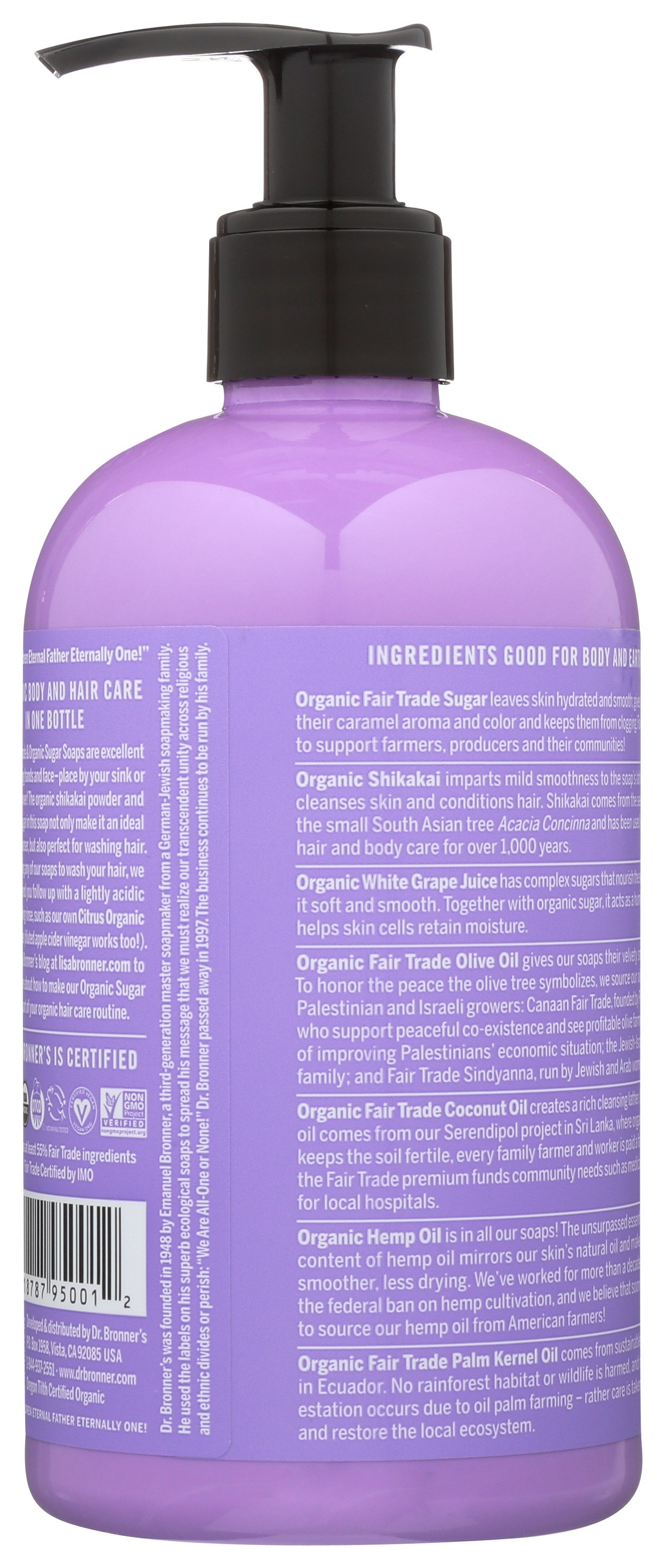 Dr. Bronner's Organic Sugar Soap