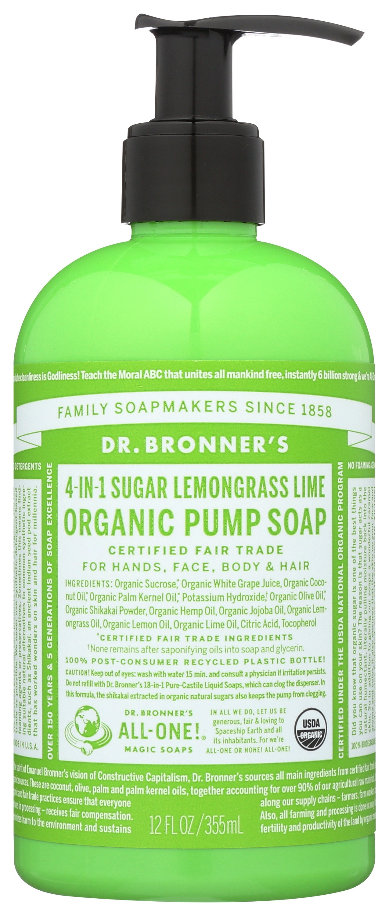 Dr. Bronner's Organic Sugar Soap