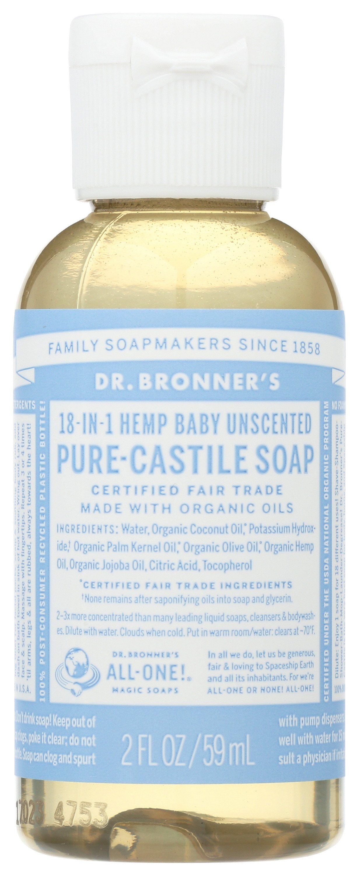 Dr. Bronner's Organic Baby Soap