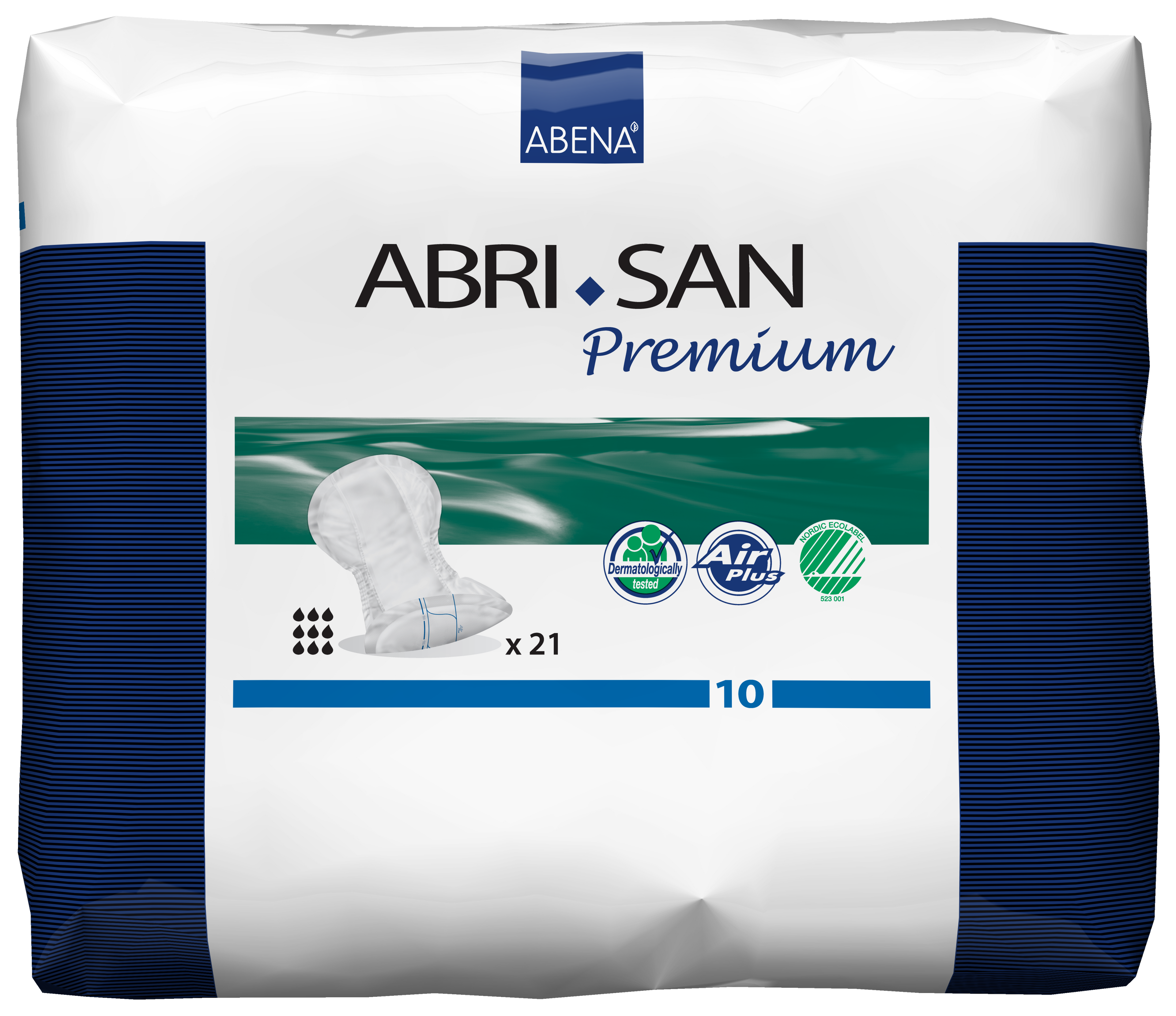 Abena Abri-San Pads, Size 10