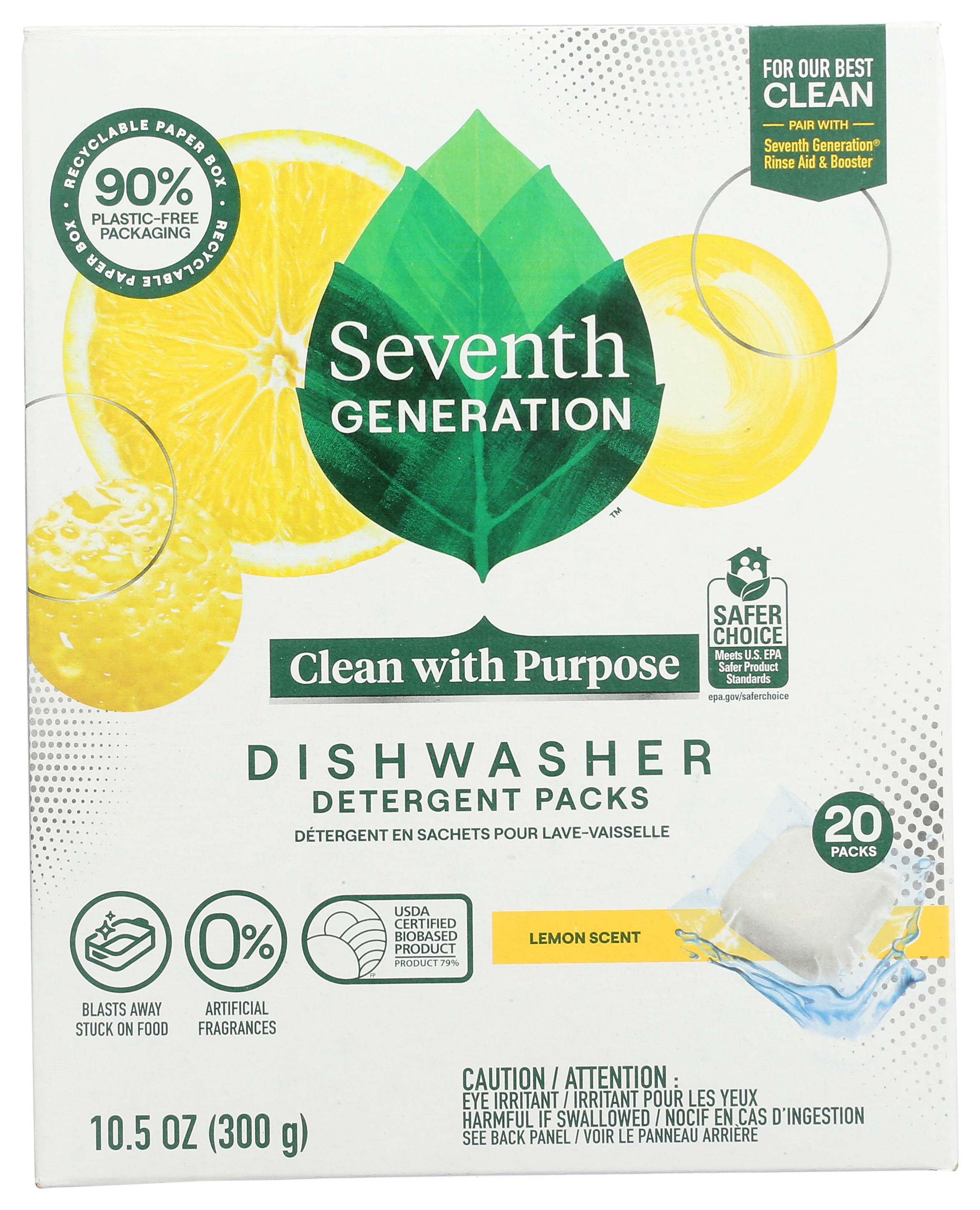 Seventh Generation Dish Detergent Packs