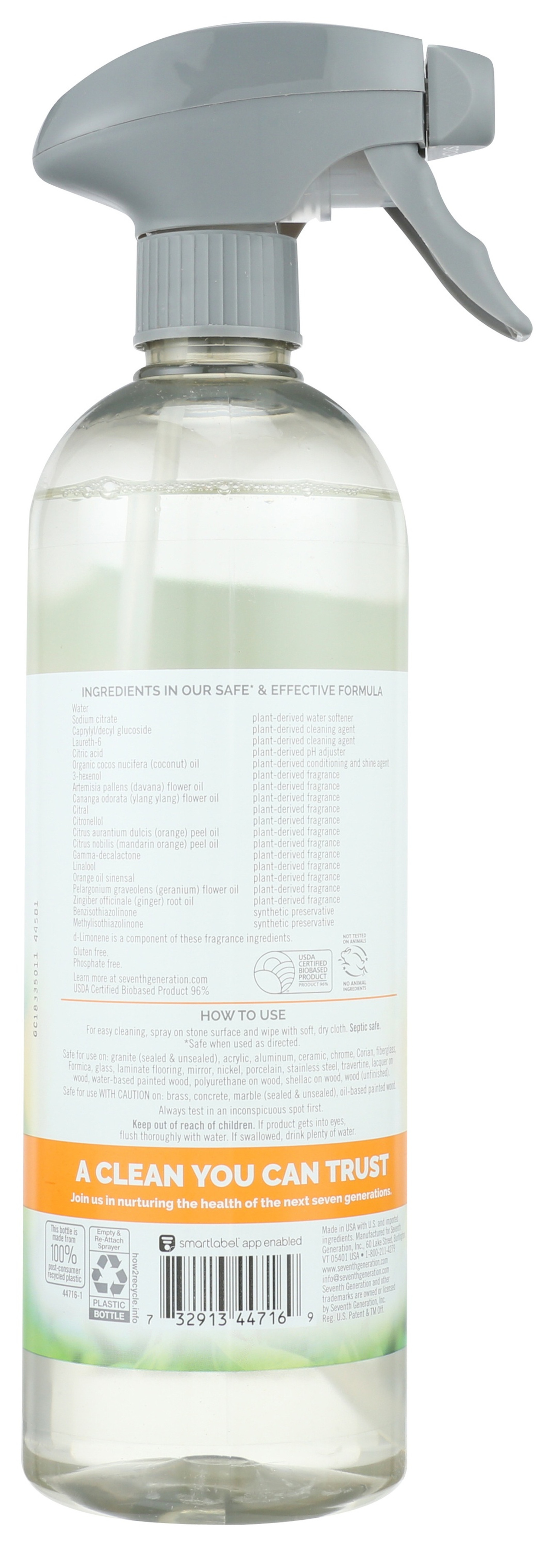 Seventh Generation Granite & Stone Cleaner