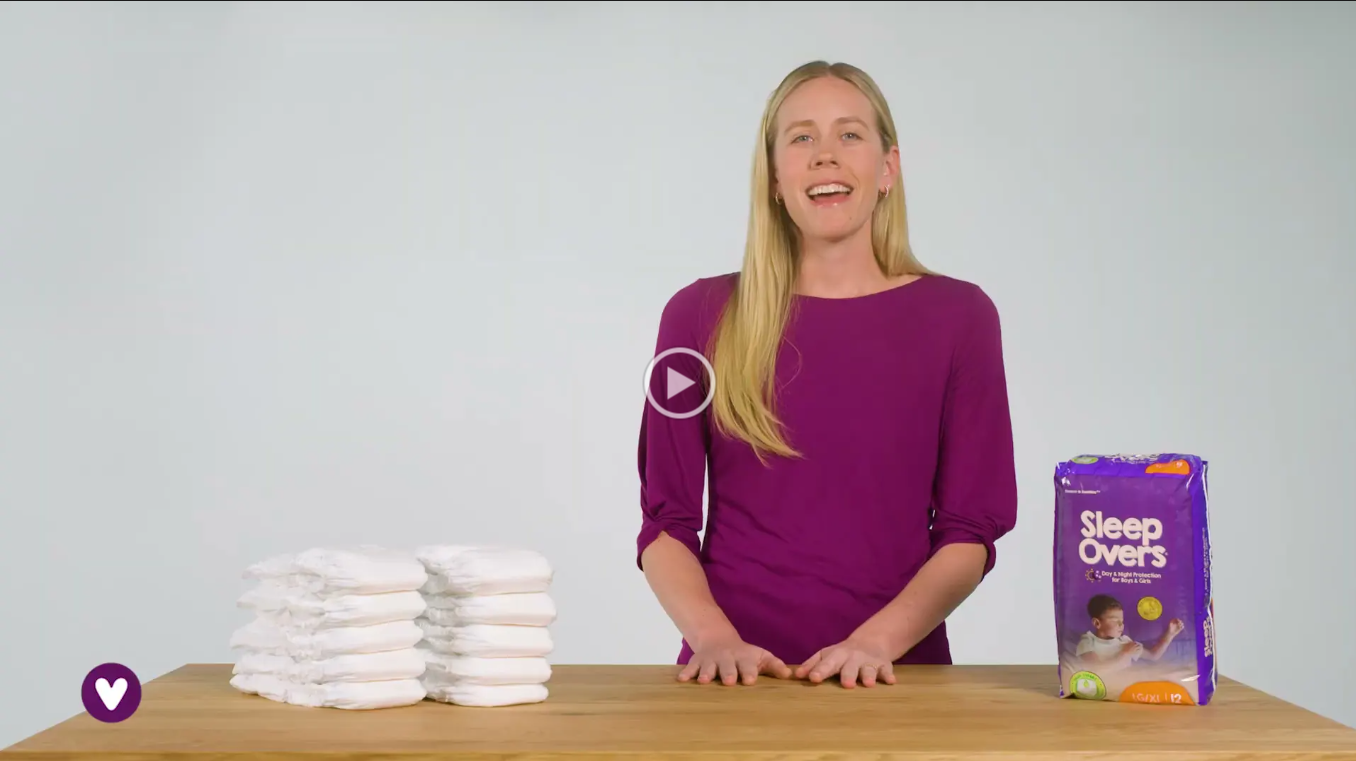 Sleepovers Youth Pull-Up Underwear