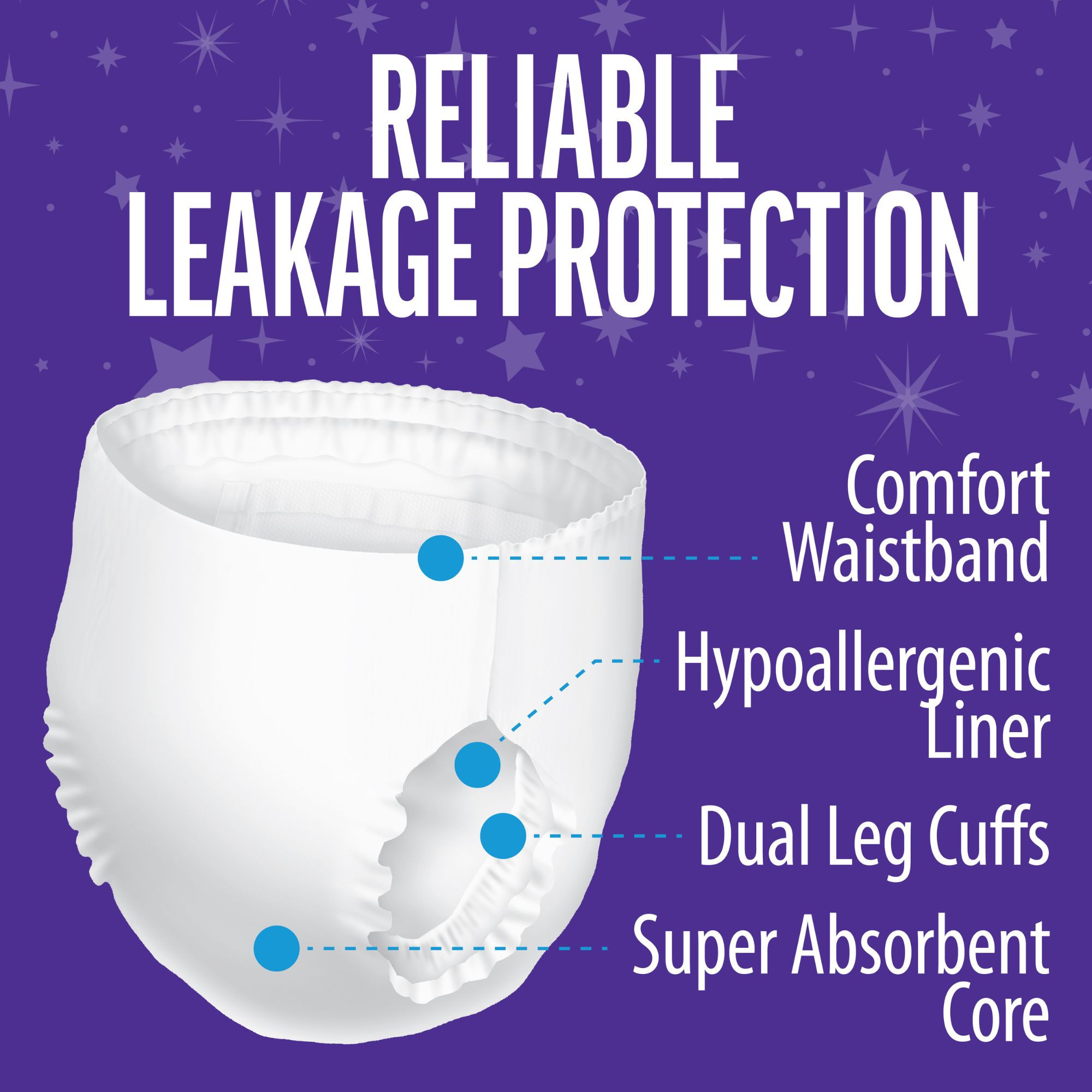 Sleepovers Youth Pull-Up Underwear