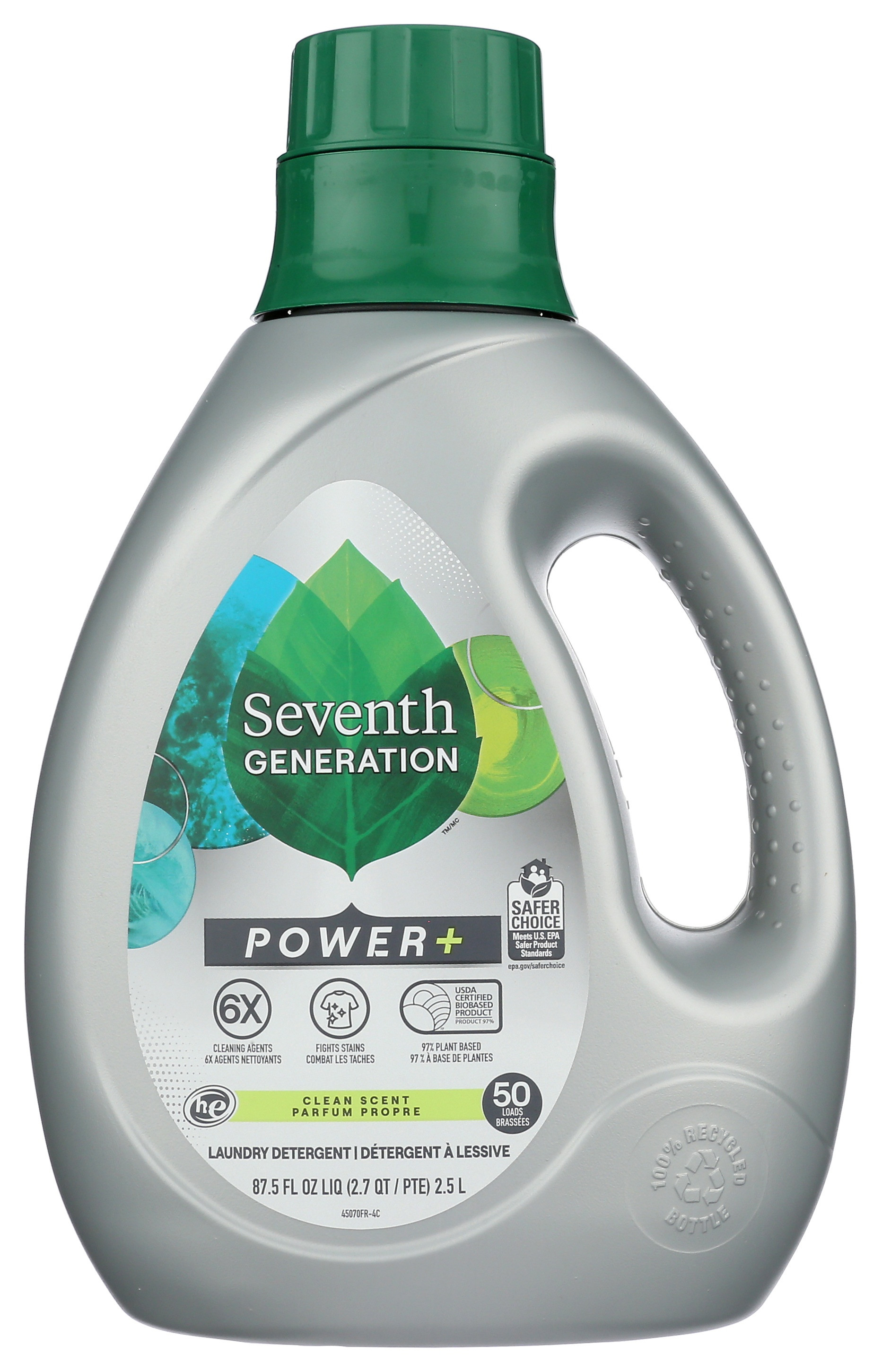 Seventh Generation Power Liquid Laundry Detergent