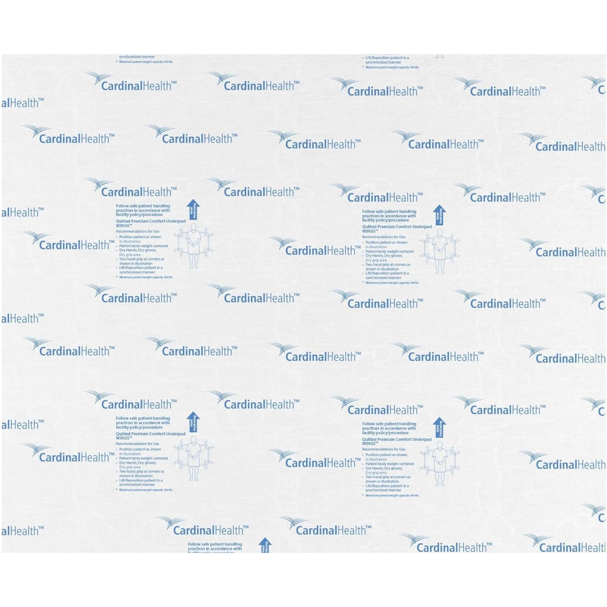 Cardinal Wings Quilted Premium Comfort Underpad, Heavy