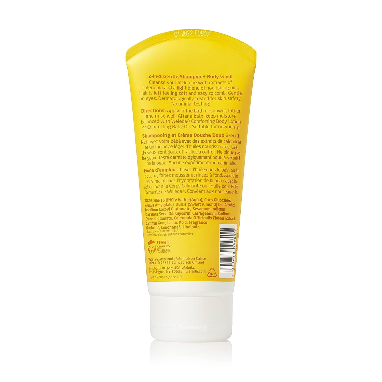 Weleda Baby Calendula Shampoo and Body Wash