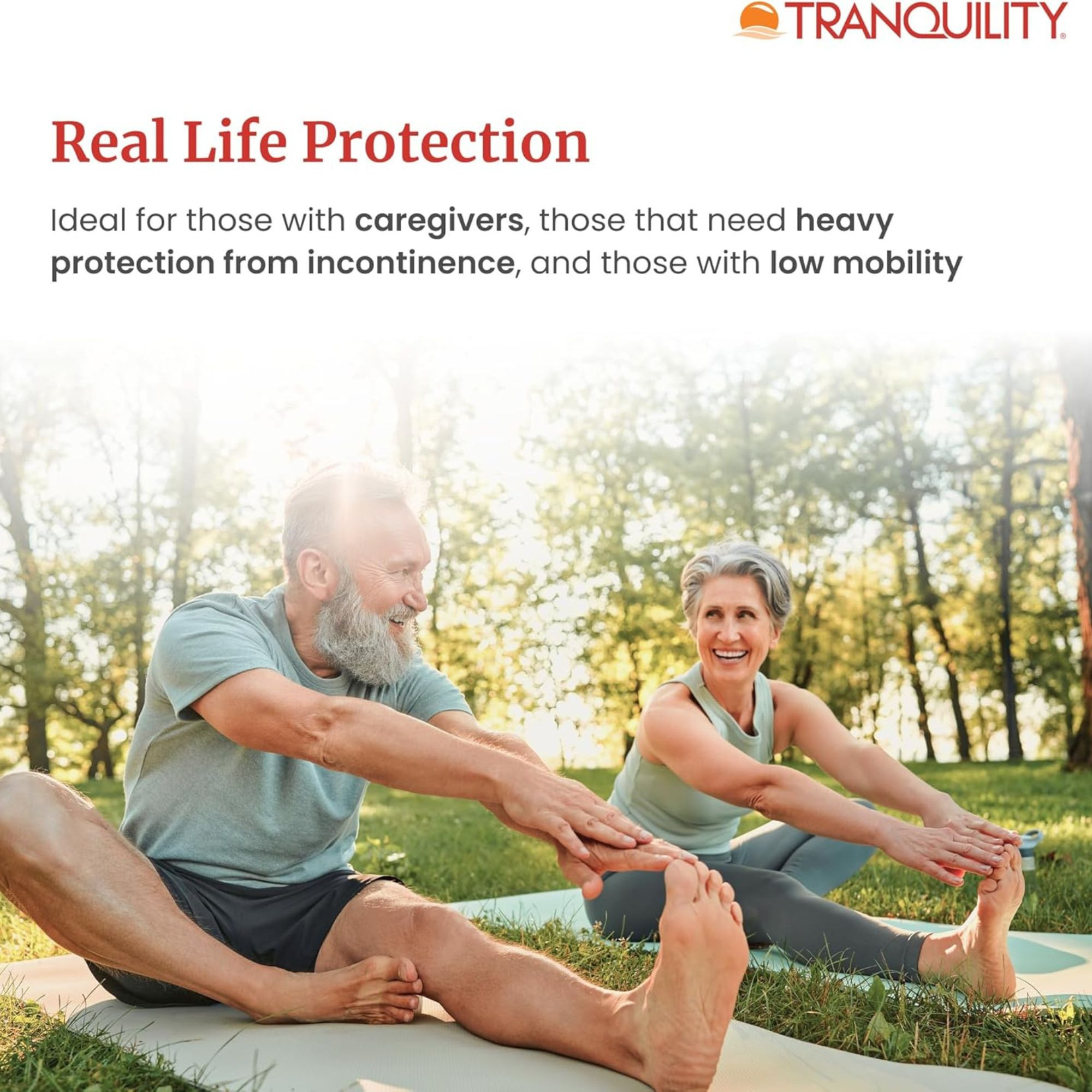Tranquility SmartCore Adult Disposable Briefs with Tabs, Maximum Absorbency