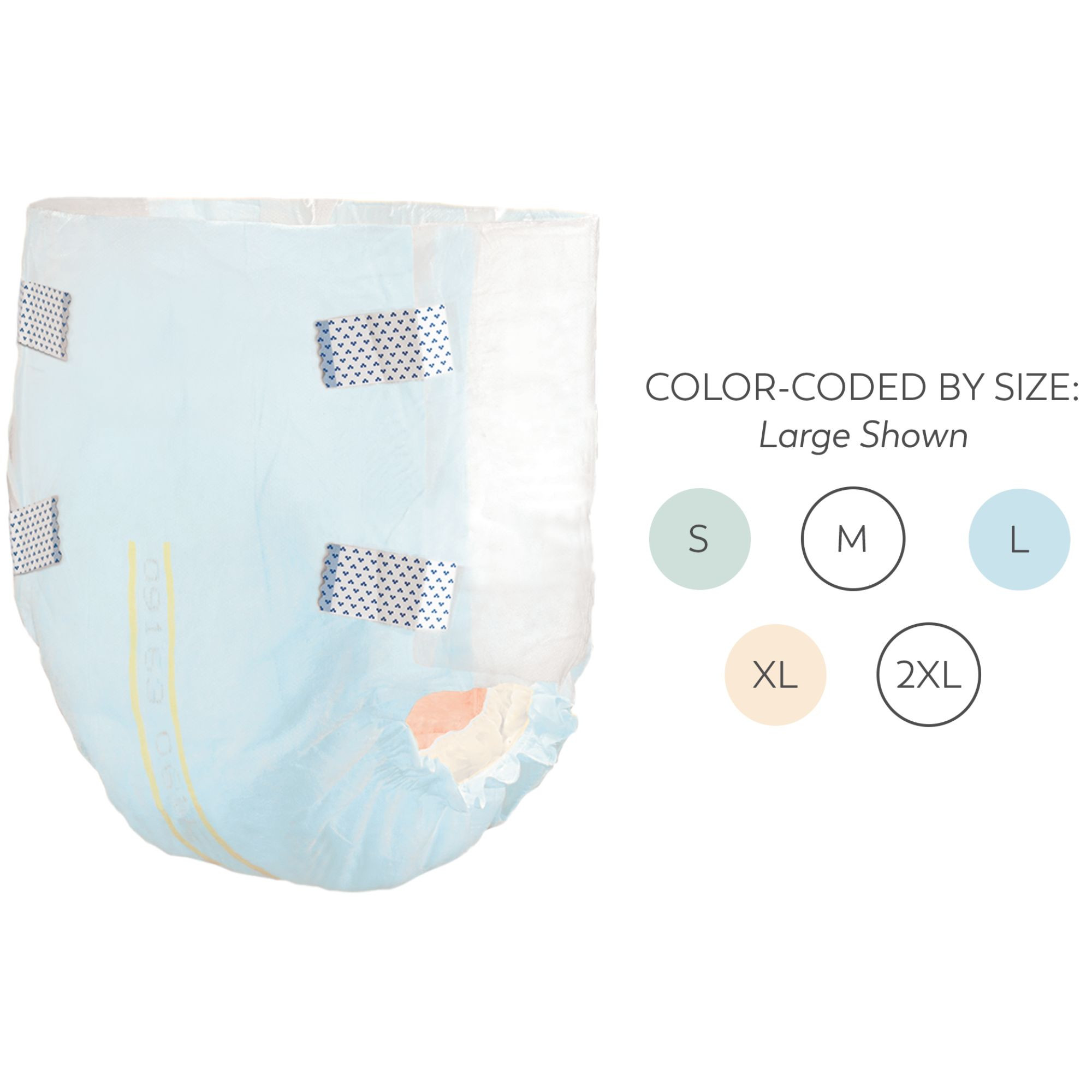 Tranquility SmartCore Adult Disposable Briefs with Tabs, Maximum Absorbency