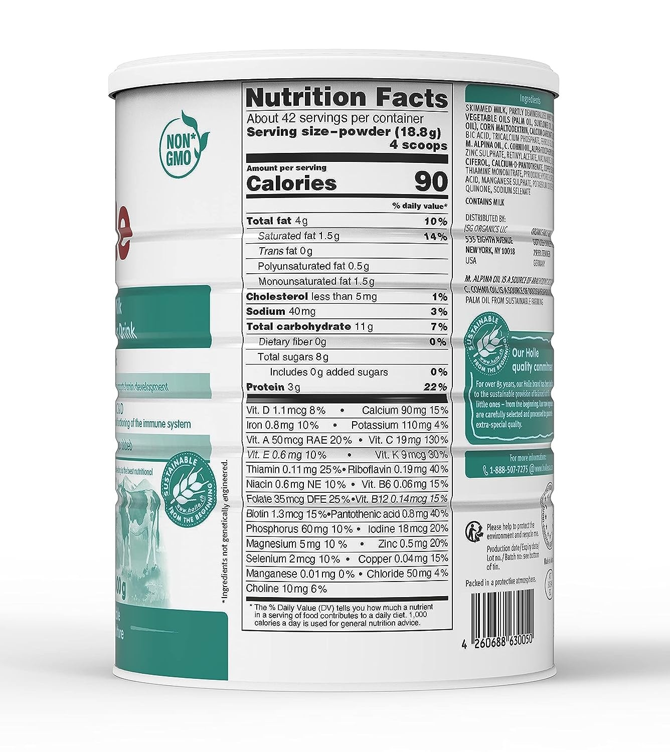 Holle Cow Milk A2 Toddler Drink