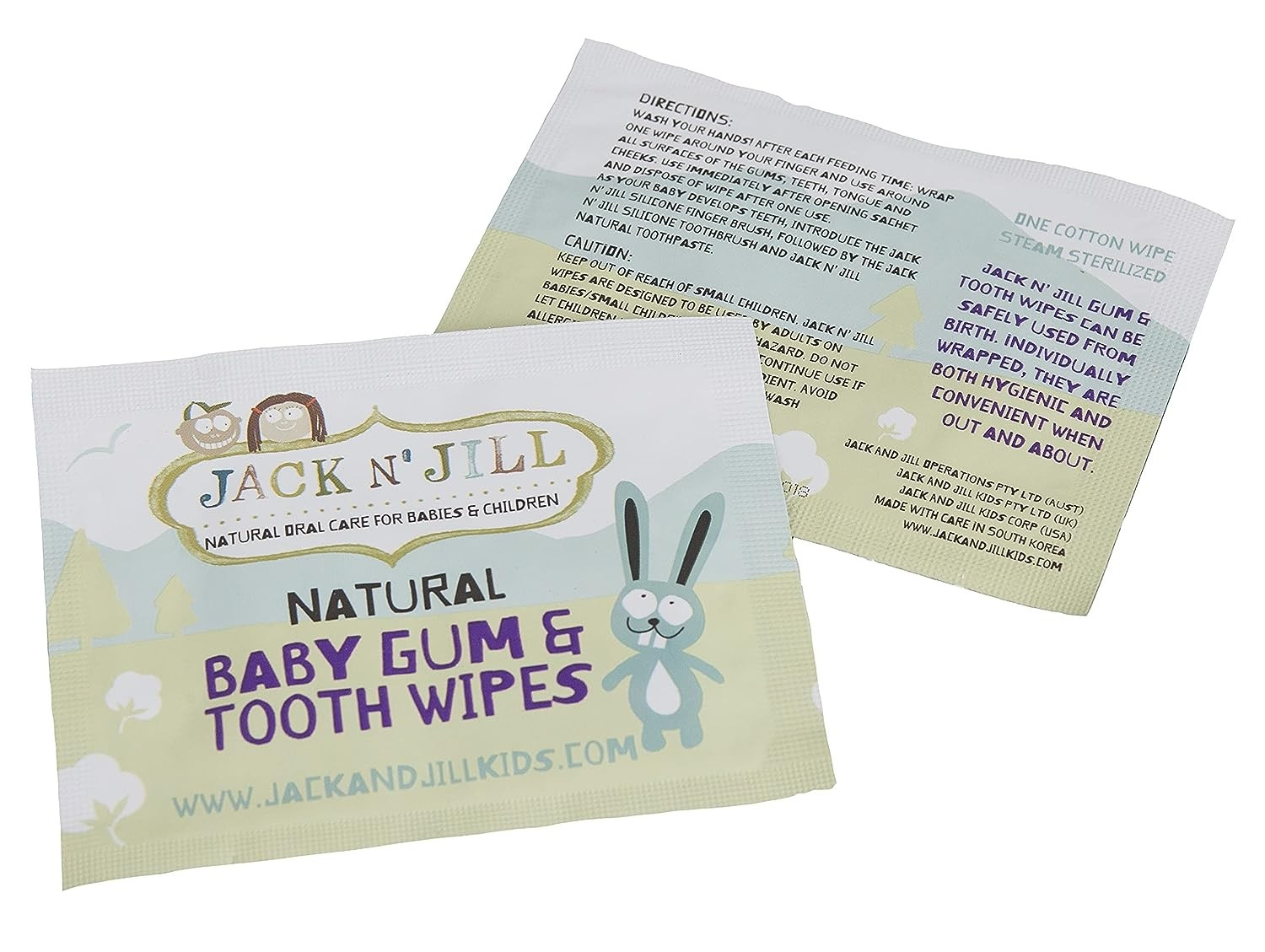 Jack N' Jill Baby Gum and Tooth Wipes