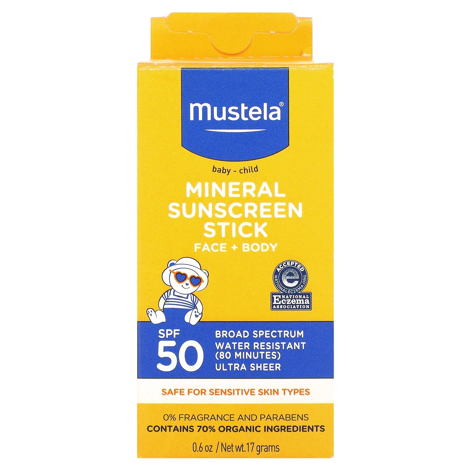 Mustela Mineral Suncreen Stick