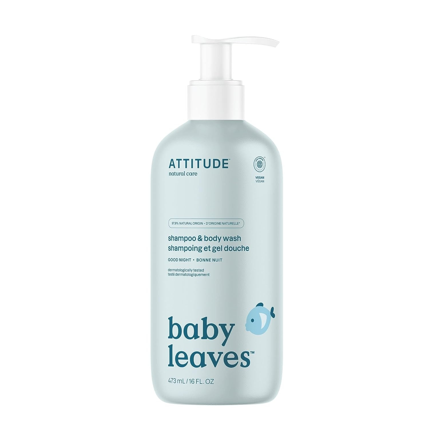Attitude Baby Leaves 2-in-1 Shampoo and Body Wash