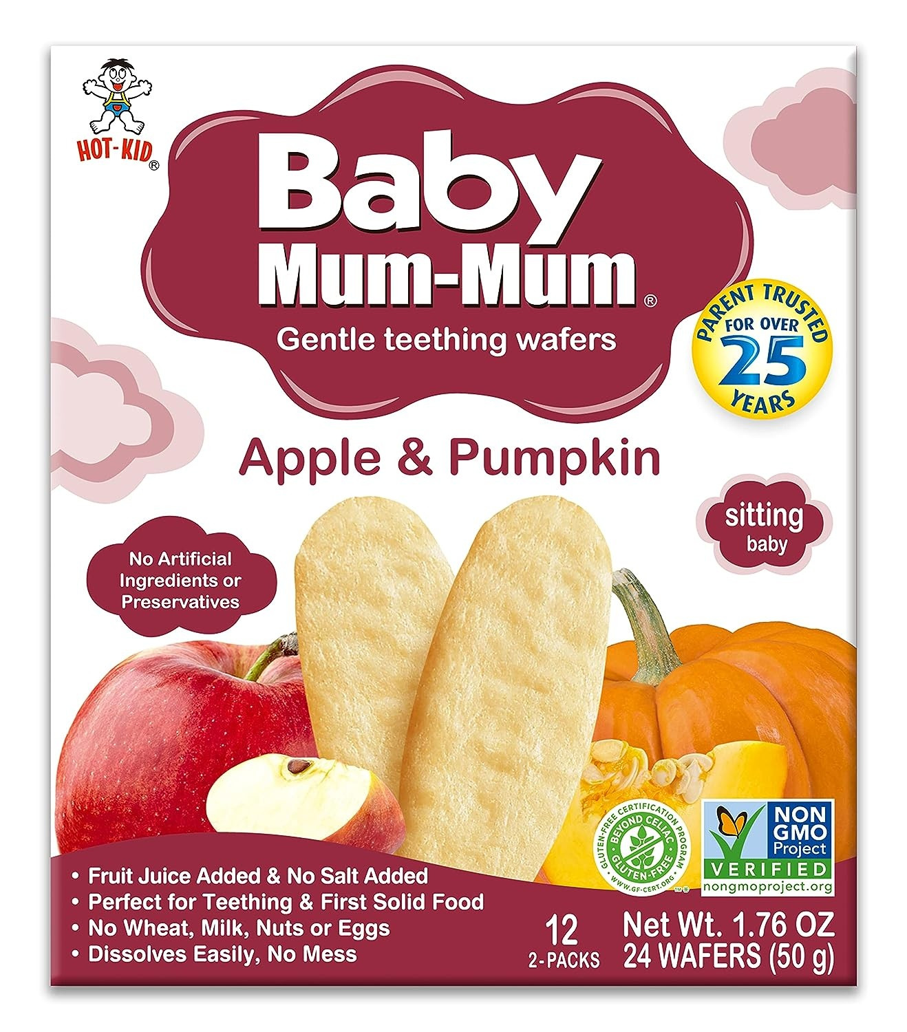 Baby Mum-Mum Gentle Teething Wafers