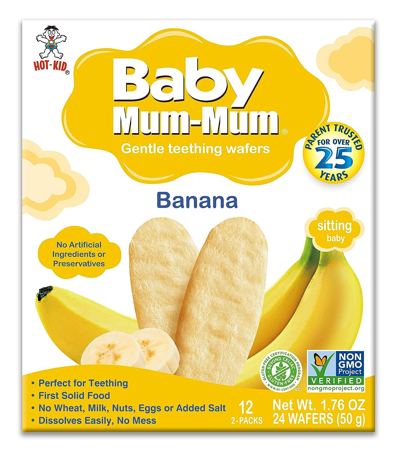Baby Mum-Mum Gentle Teething Wafers