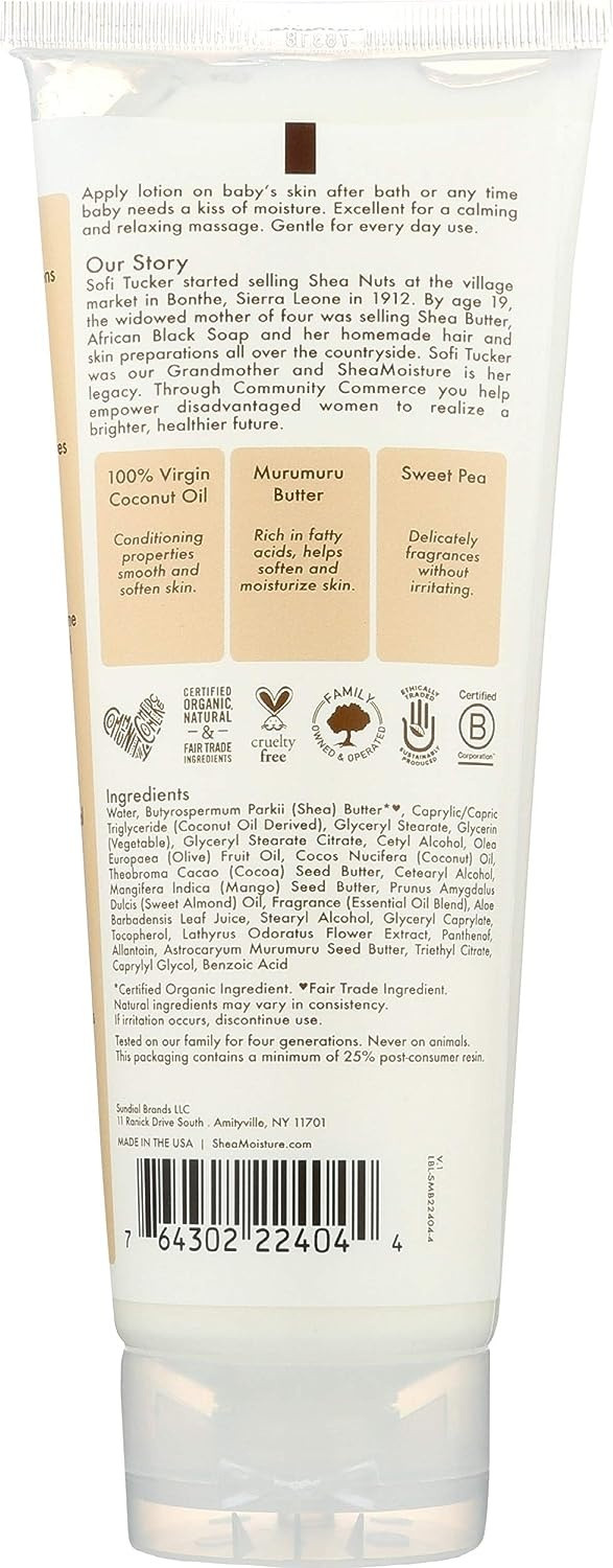 Shea Moisture Coconut Oil Baby Lotion