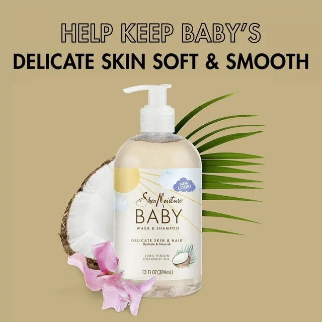 Shea Moisture Coconut Oil Baby Wash & Shampoo