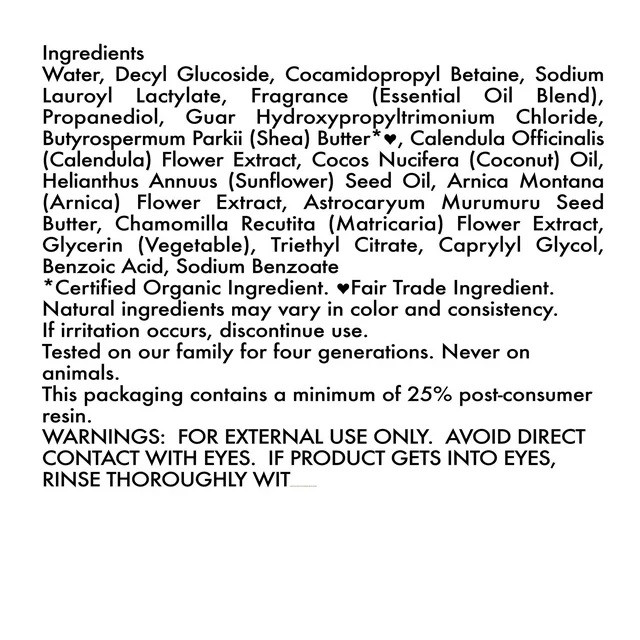 Shea Moisture Coconut Oil Baby Wash & Shampoo