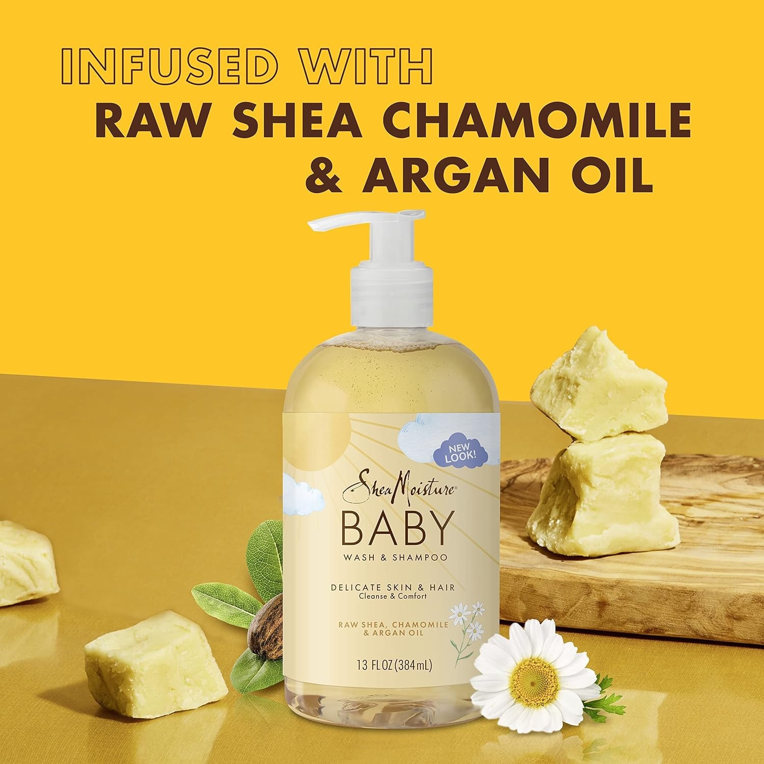 Shea Moisture Raw Shea Baby Wash & Shampoo