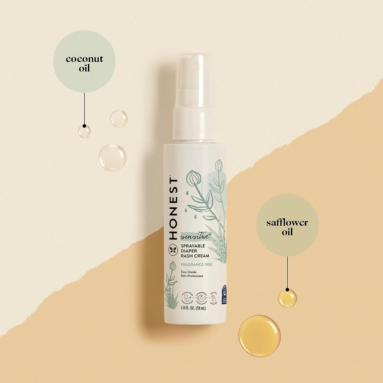 The Honest Company Diaper Rash Cream