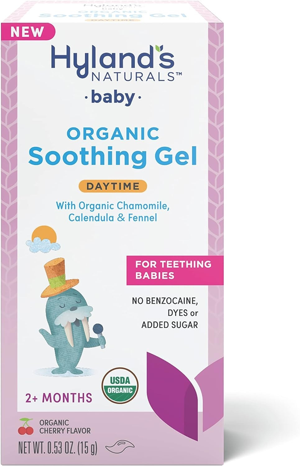 Hyland’s Naturals Baby Organic Daytime Soothing Gel