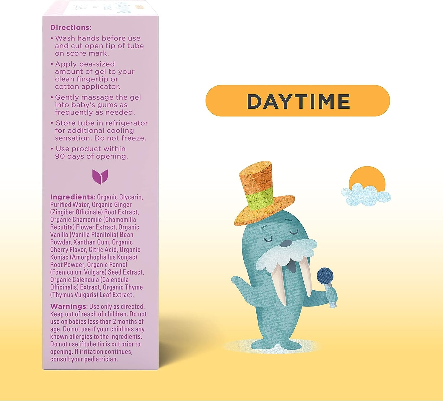 Hyland’s Naturals Baby Organic Daytime Soothing Gel