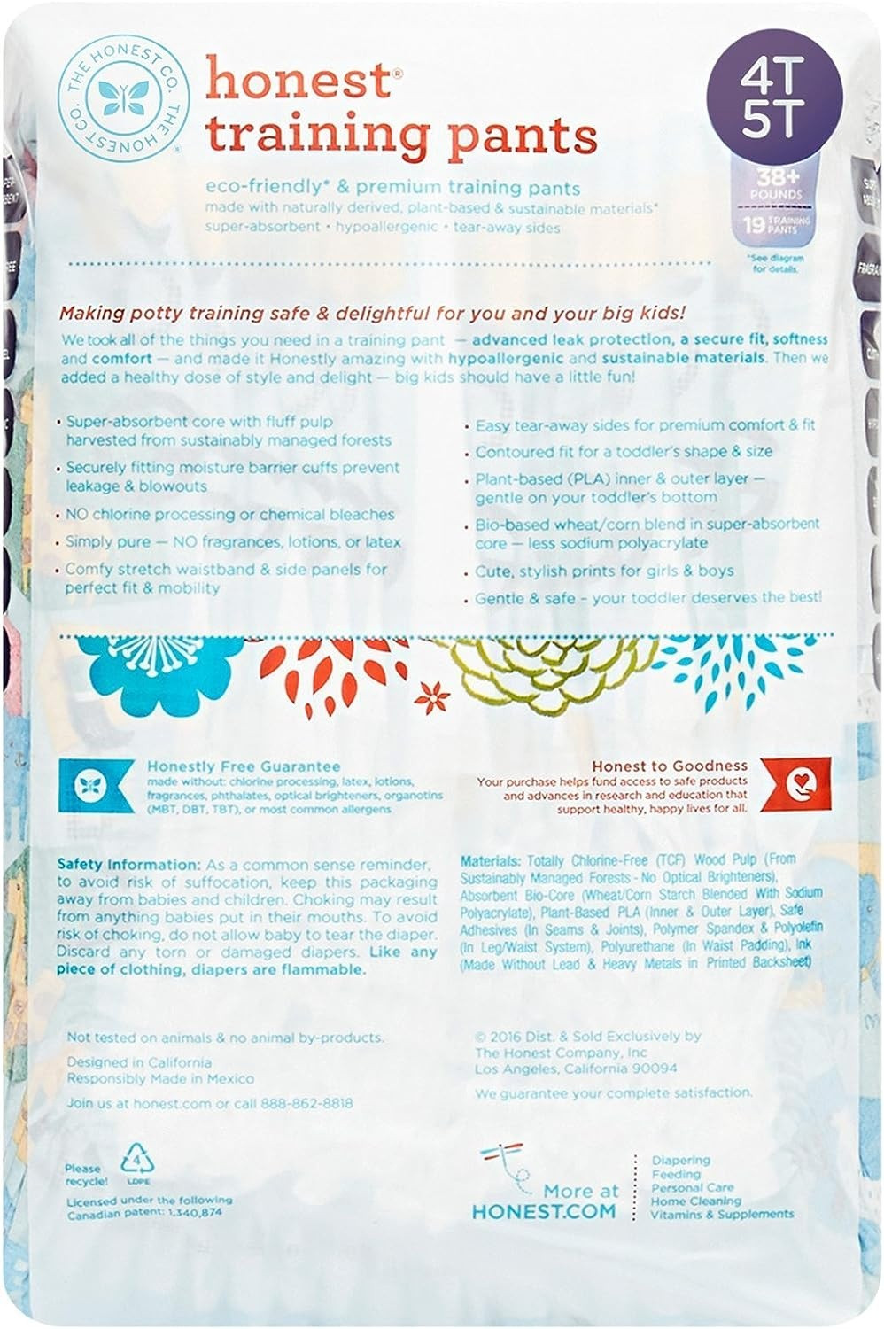 The Honest Company Training Pants