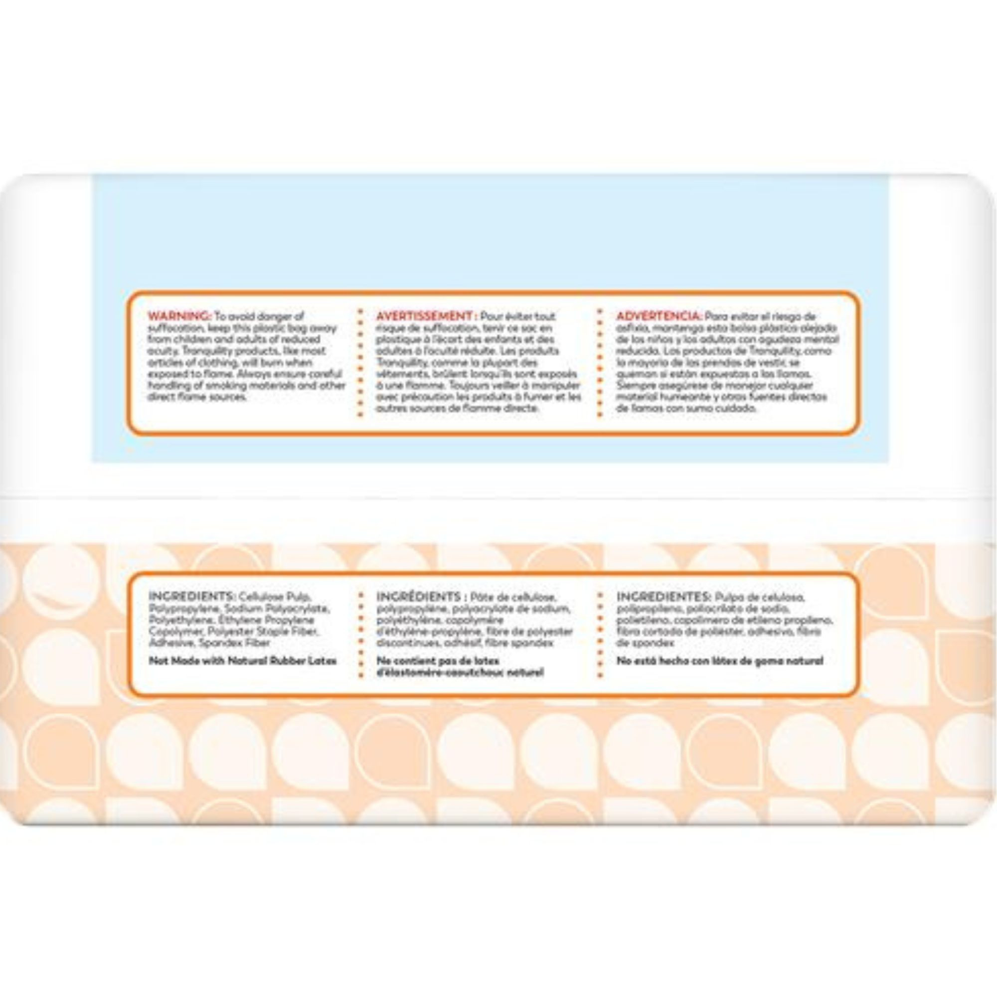 Tranquility Air-Plus Bariatric Breathable Disposable Briefs with Tabs, Maximum Absorbency