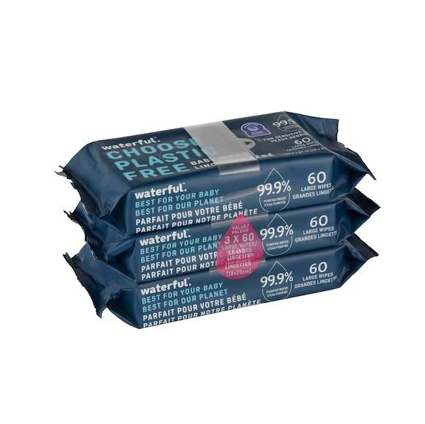 Waterful Water Baby Wipes