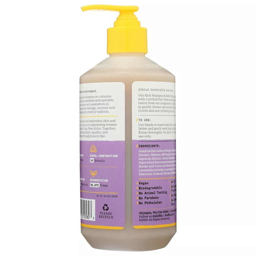 Alaffia Kid's Shampoo & Body Wash