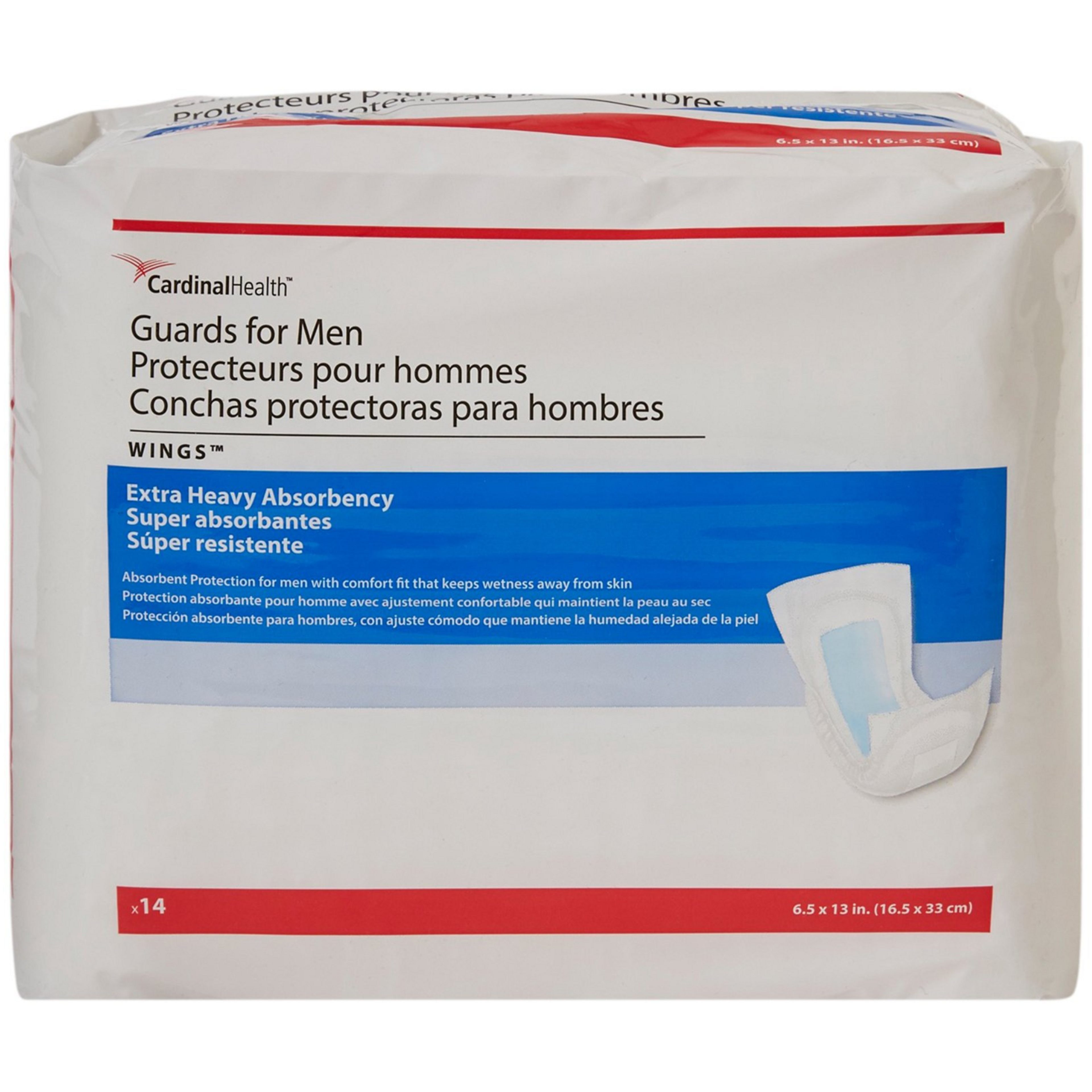 Cardinal Sure Care Male Guard, Extra Heavy