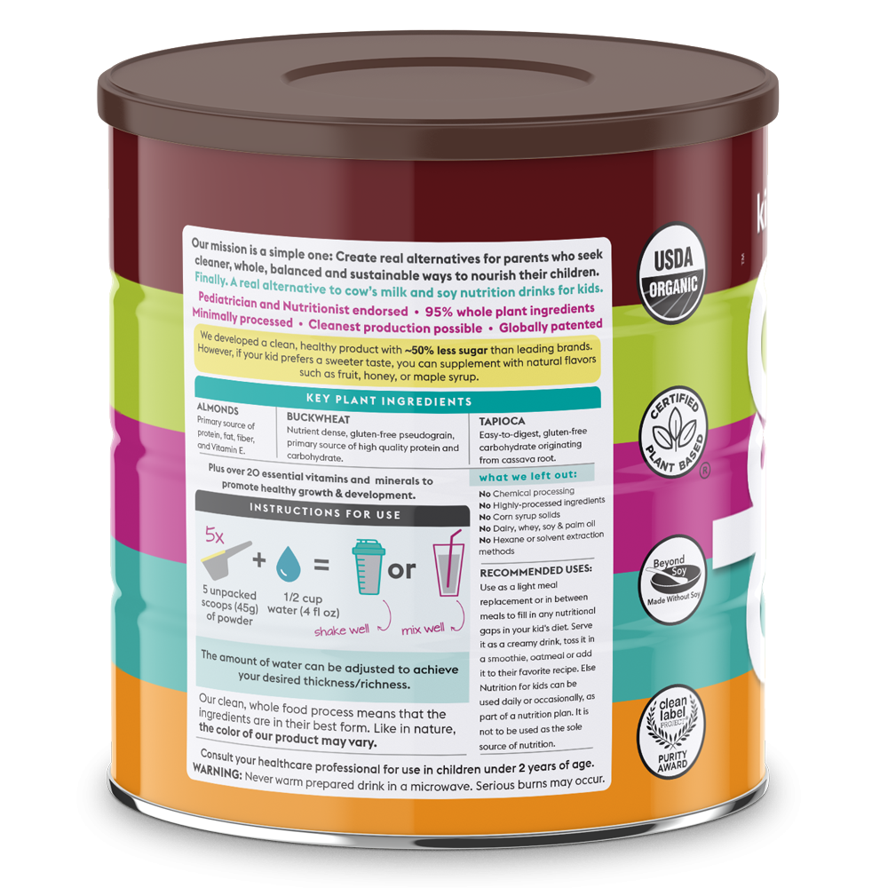 Else Nutrition Plant Protein Nutritional Shake for Kids