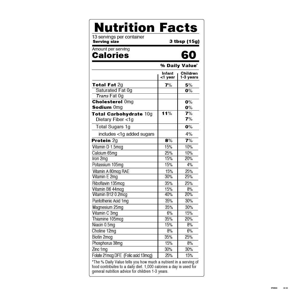 Else Nutrition Plant-Based Baby Cereal