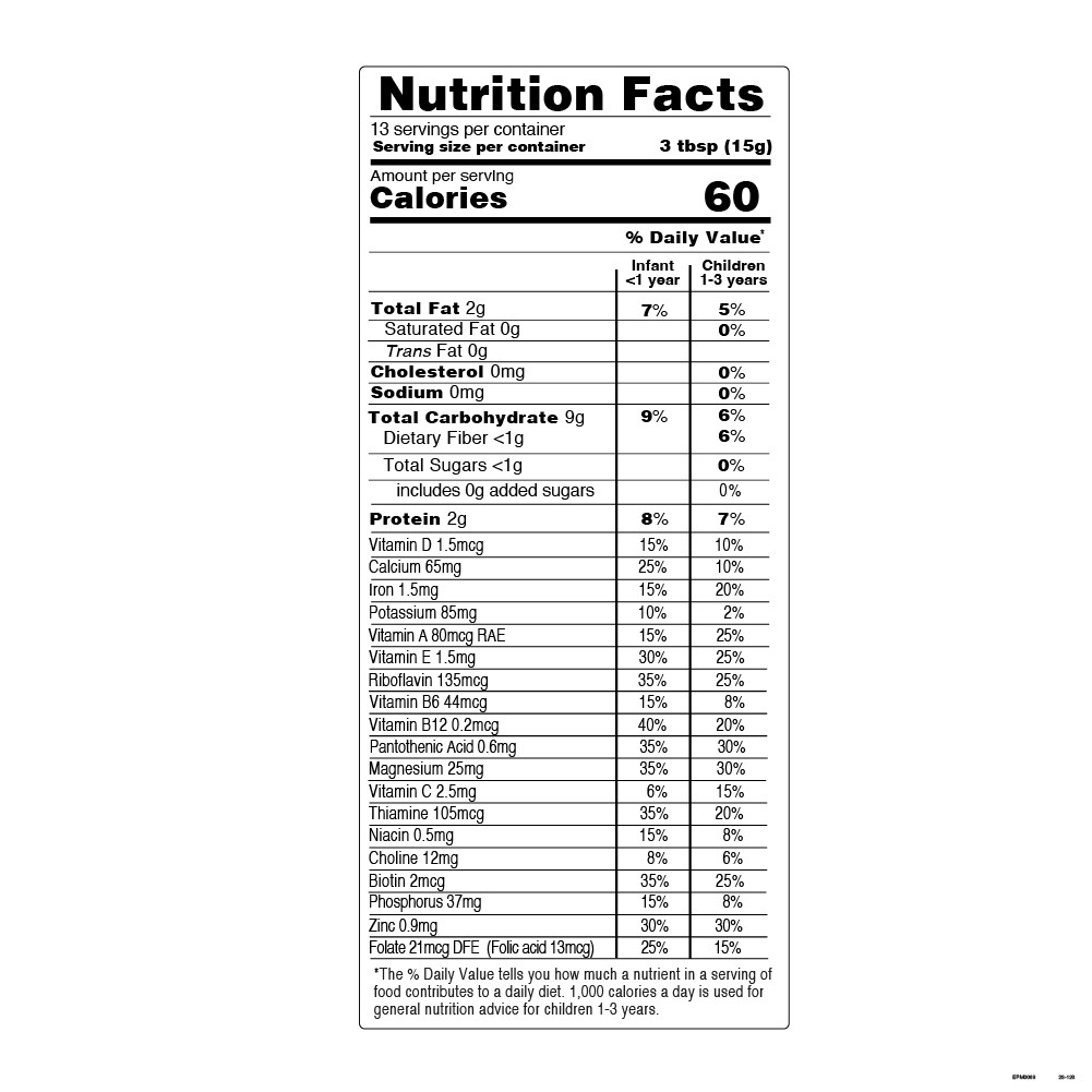 Else Nutrition Plant-Based Baby Cereal