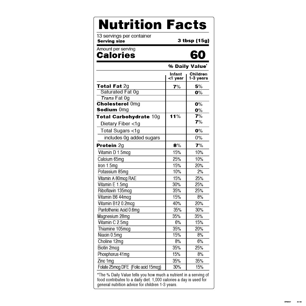 Else Nutrition Plant-Based Baby Cereal