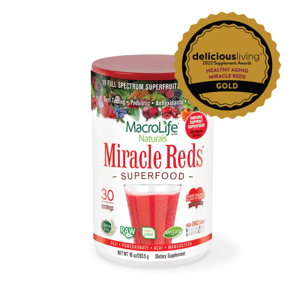 Macrolife Naturals Miracle Reds Superfood Powder