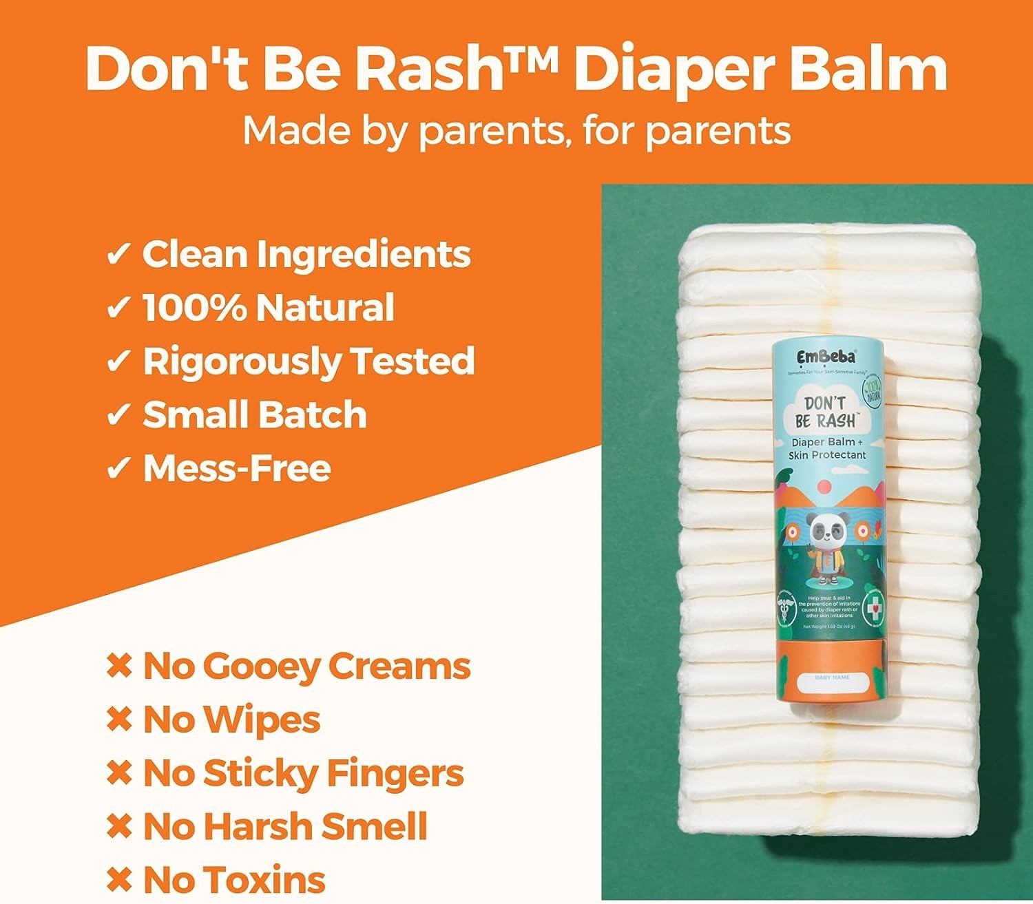 EmBeba Diaper Balm