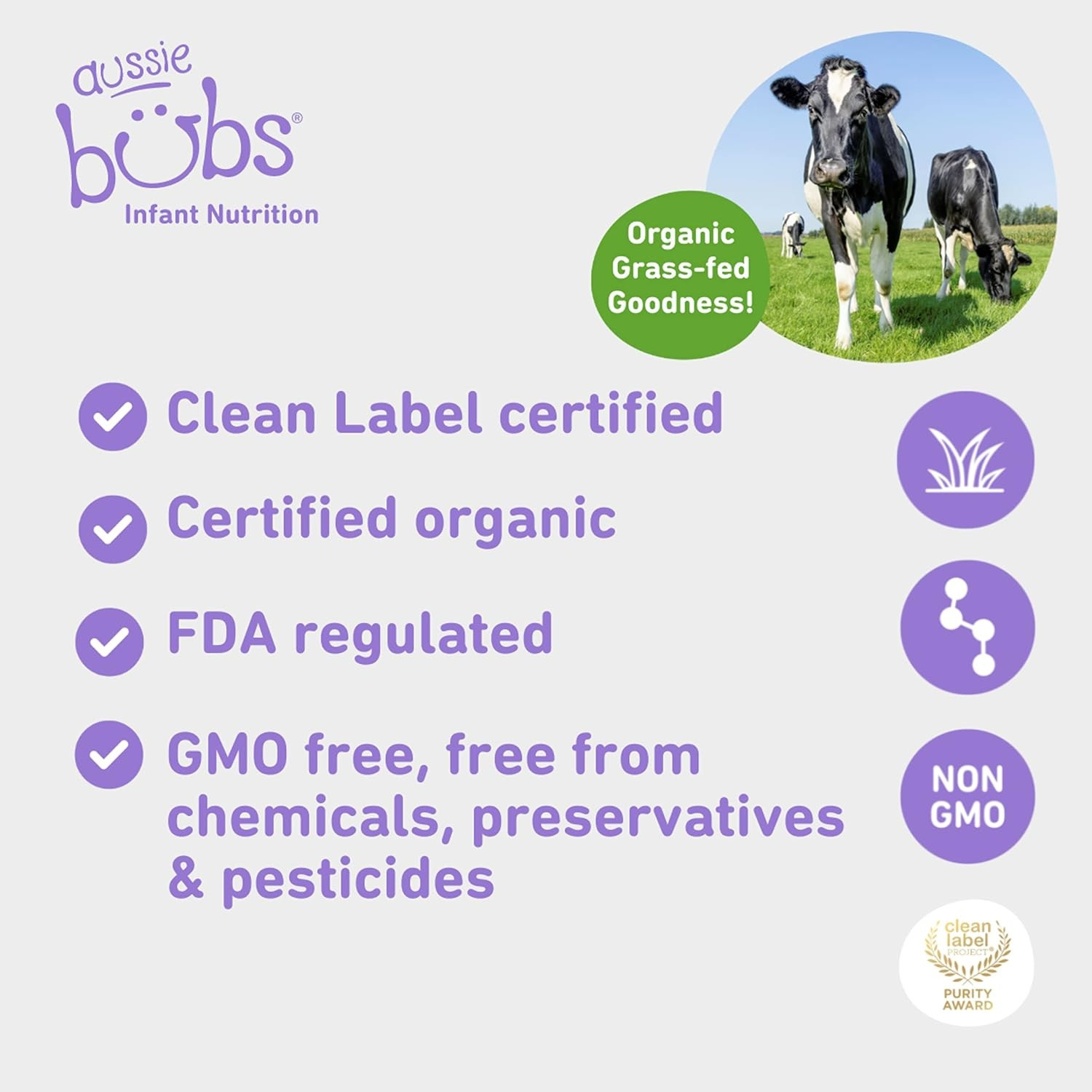 Aussie Bubs Grass Fed Milk-Based Toddler Formula