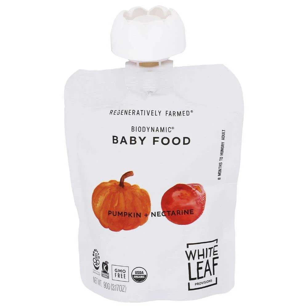 White Leaf Provisions Biodynamic Baby Food