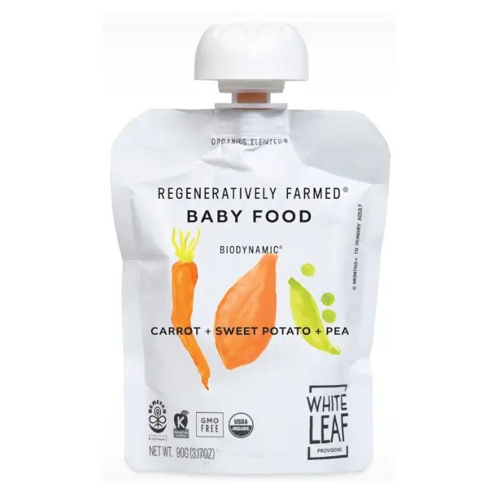 White Leaf Provisions Biodynamic Baby Food