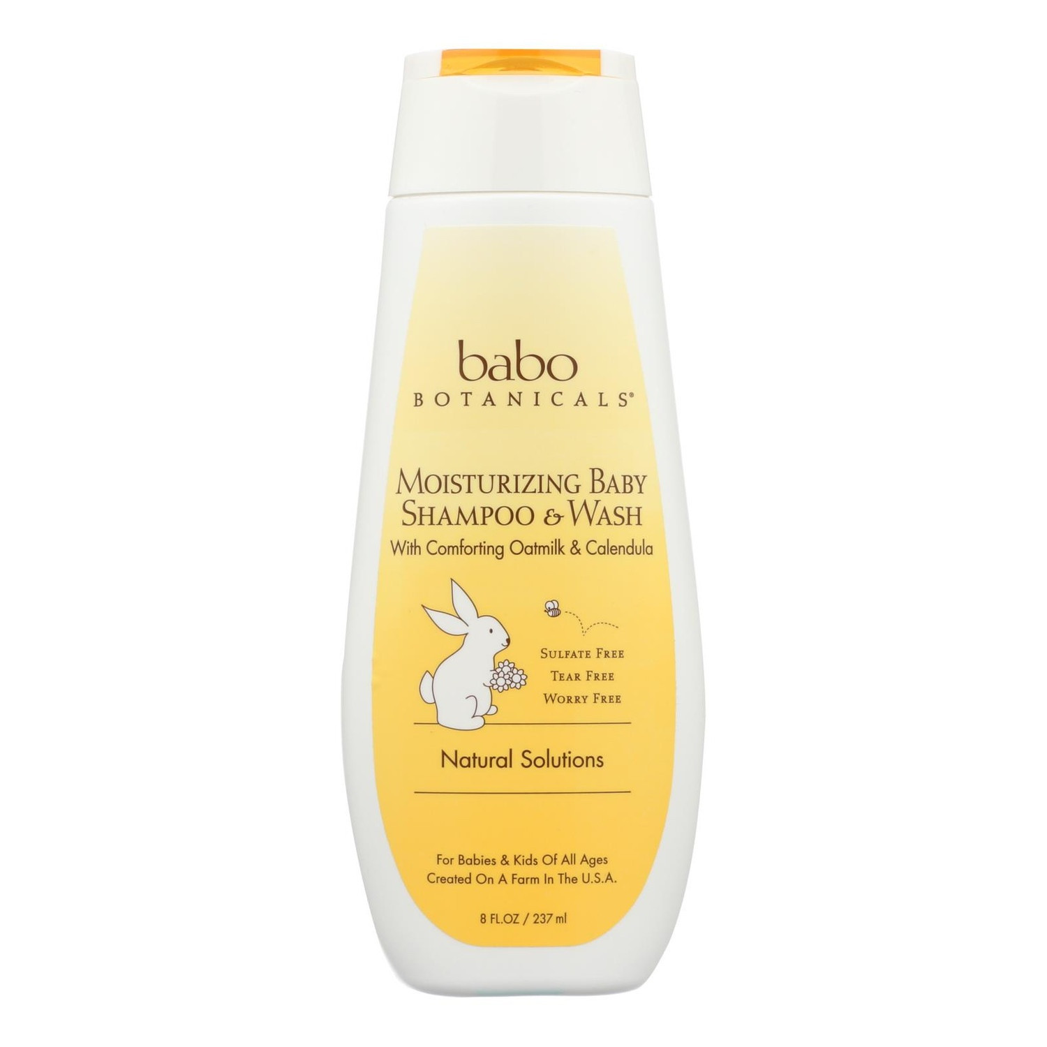 Babo Botanicals Moisturizing Baby Shampoo & Wash
