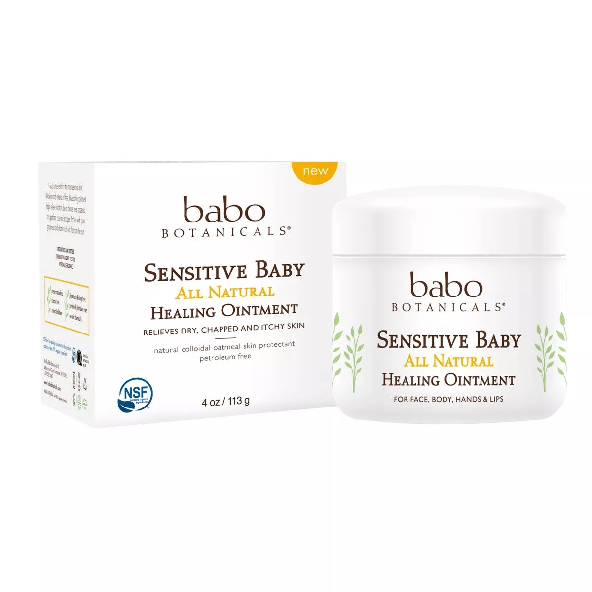 Babo Botanicals Sensitive Baby Healing Ointment