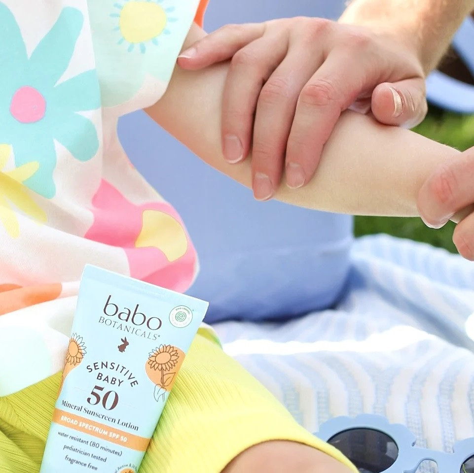 Babo Botanicals Baby Mineral Sunscreen Lotion