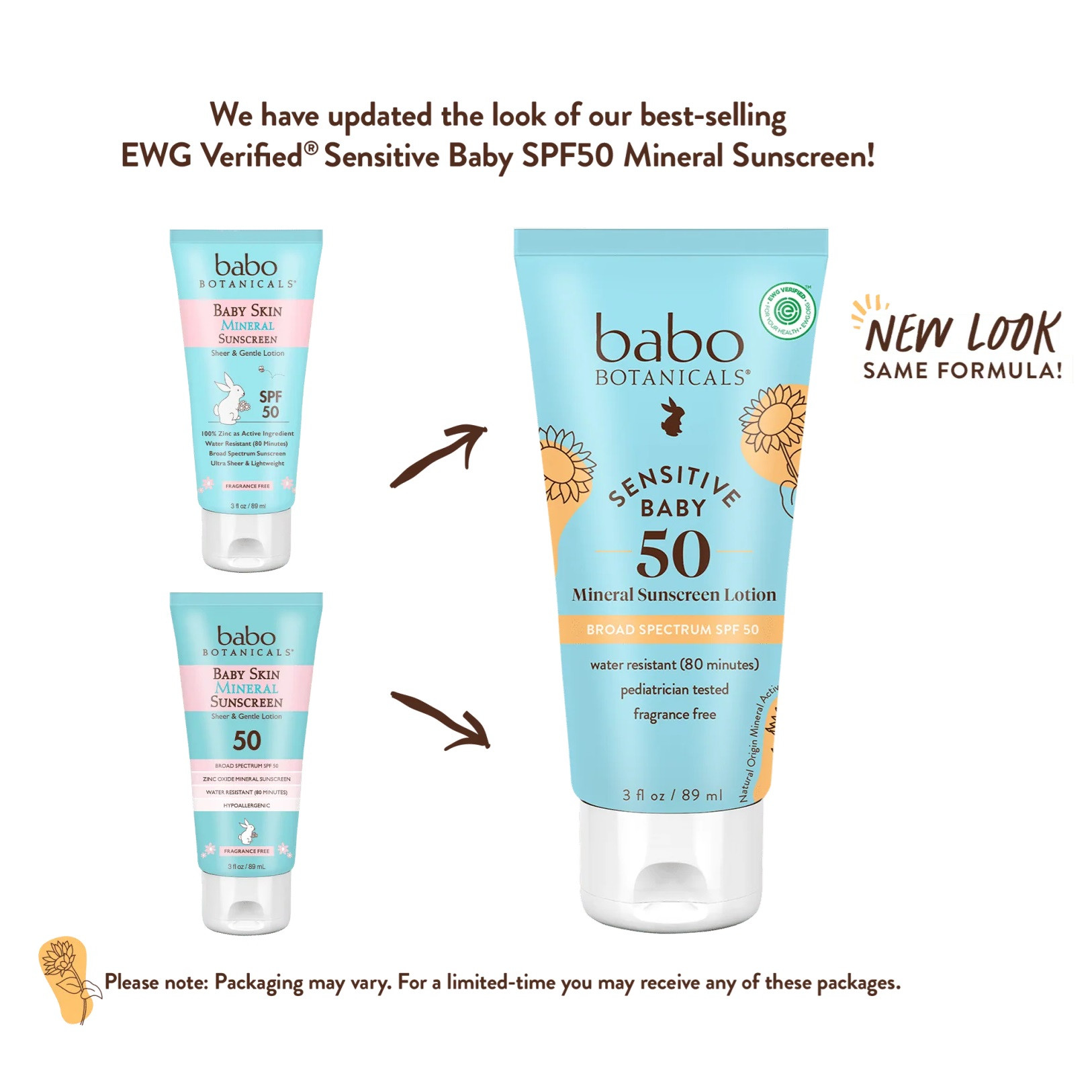 Babo Botanicals Baby Mineral Sunscreen Lotion
